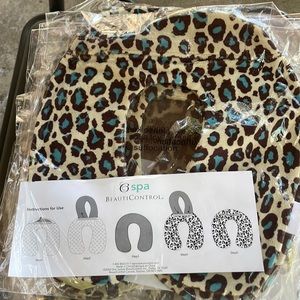 New BeautiControl cheeta neck wrap covers